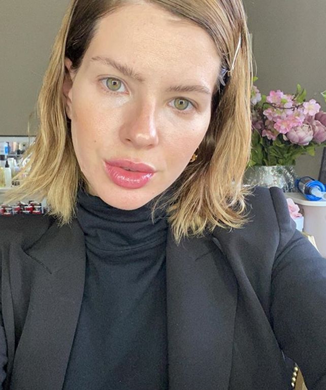 La China Suárez se lució en Instagram con su figura maternal