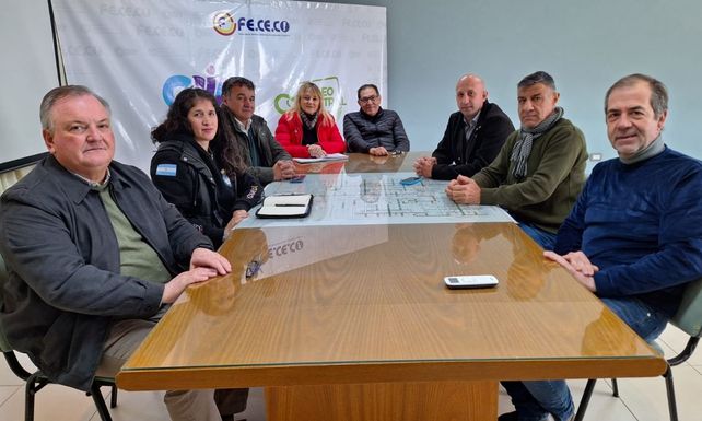 El Senador Michlig y el diputado González suman apoyos para la Expo Feria y el Club Unión CyD de San Guillermo