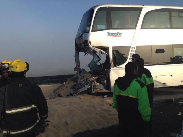 Un muerto en un choque en cadena en la autopista Rosario-Buenos Aires