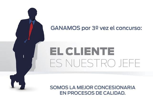 Escobar ganó por tercera vez el concurso “El Cliente es Nuestro Jefe”