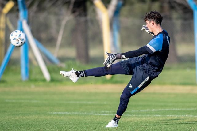 Axel Werner atajó su último partido en la derrota ante Independiente. Esta vez se mostrará en el Gigante.