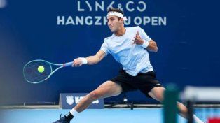 Etcheverry sigue de racha y se metió en los cuartos de final del ATP 250 de Hangzhou