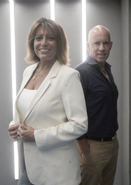 Nanci García y Ernesto Bonatto visitaron La Capital para contar lo que se viene en la edición 2025 de Expocon Funes que se hará del 3 al 6 de abril.