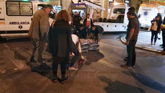 Un hombre fue atropellado en el centro de Paraná