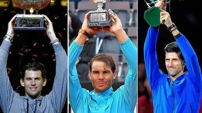 Djokovic, Nadal y Thiem jugarán una exhibición en Adelaida
