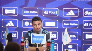 Lionel Scaloni, el DT de la selección argentina.