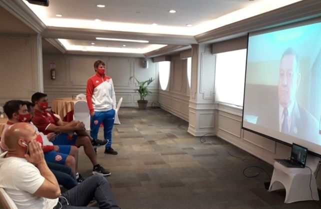 La comitiva de Unión participó de la última reunión organizativa.