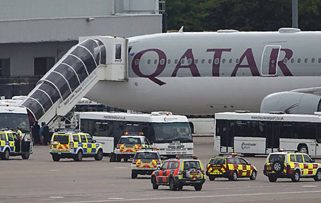 El avión de Qatar Airlines