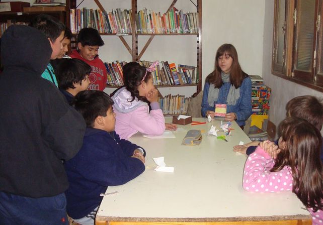 Participación. Los más chicos