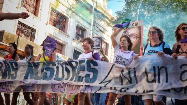 La tradicional movilización de mujeres