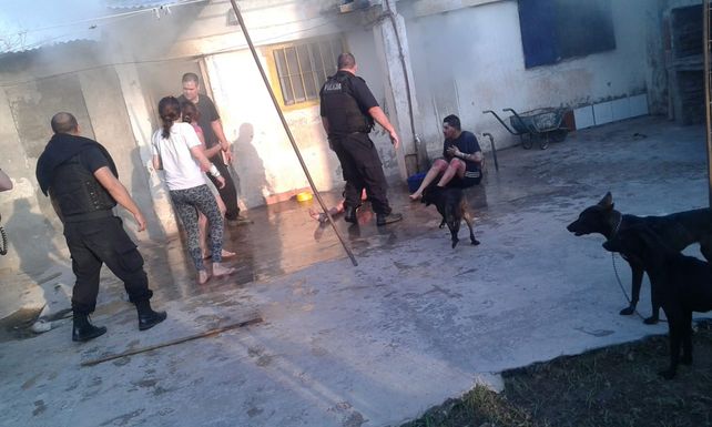 Trasladaron al Garrahan a la nena de 13 años afectada en el incendio en Santo Tomé