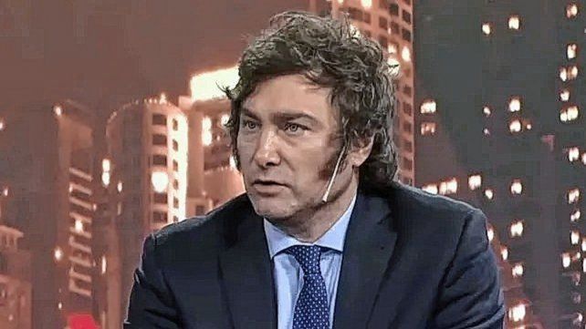 Javier Milei estuvo de recorrida por los canales de TV