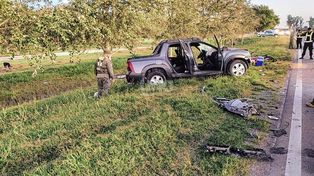 El violento choque ocurrió a la madrugada en la Ruta Nacional 34