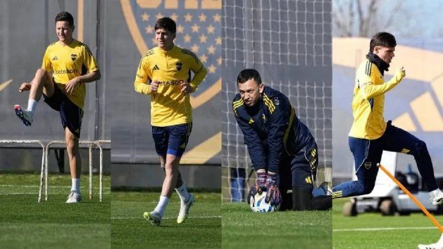 Cómo sigue la situación de los lesionados en Boca y quiénes podrían volver