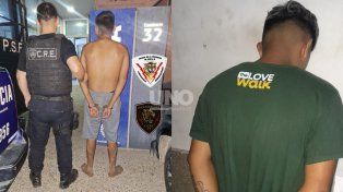 Dos delincuentes fueron detenidos tras tirotearse y herir de un balazo en la pierna a un chico de 11 años