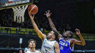 La Selección Argentina goleó a Cuba.