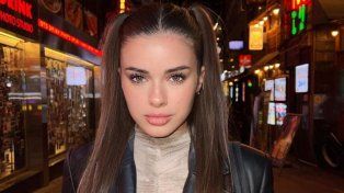 Rusherking, el de Eugenia La China Suárez, disfrutó de la Fiesta Bresh en Madrid junto a una influencer. Sorprendió el parecido con la actriz argentina