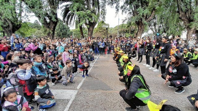 Rosario del Tala: los jardineros aprendieron educación vial