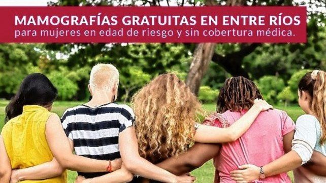 Cáncer de mama: mamografías gratuitas en varios puntos de la provincia
