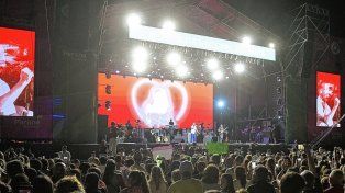 Luciano Pereyra cerró la primera noche de la Fiesta Nacional del Mate.