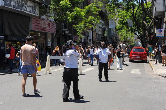 San Luis se hizo peatonal con motivo de las fiestas del año pasado.