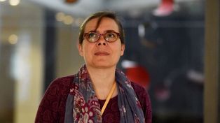 La docente universitaria finlandesa llegó a Rosario invitada por la Unidad de Gestión de Proyectos Estratégicos de la Universidad Nacional de Rosario.