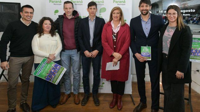 La Municipalidad de Paraná lanzó una nueva edición de la Feria del Libro.