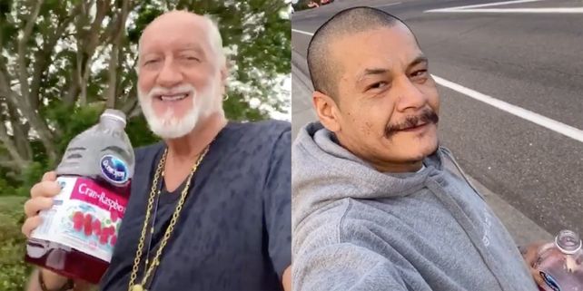 Hizo un video con música de Fleetwood Mac: se hizo tan viral que el baterista de la banda lo copió
