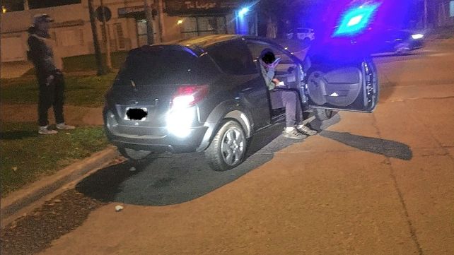 Se le cruzó un guazuncho cuando manejaba por la ruta 18