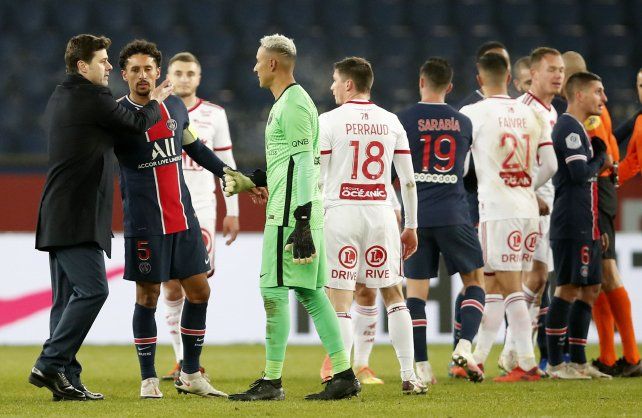 Mauricio Pochettino y Keylor Navas coincidieron en PSG.