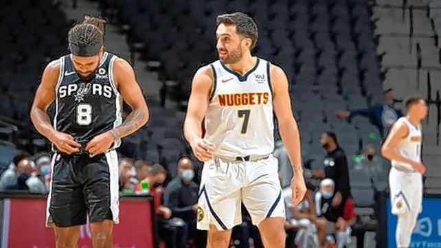 San Antonio le cortó la racha a los Denver Nuggets de Facundo Campazzo.&nbsp;