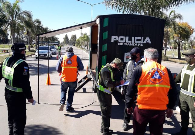 Uno de los controles se realizan en la ruta nacional 11.&nbsp;