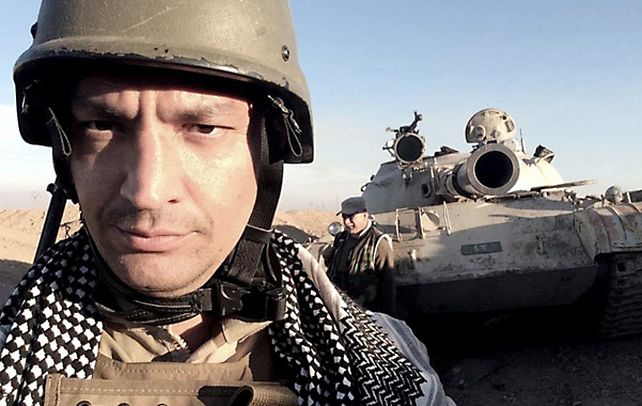 Un argentino en irak. El mendocino Maximiliano Mattioli