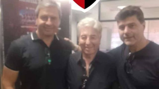 Miguel DAgostino y Mauricio Pochettino.