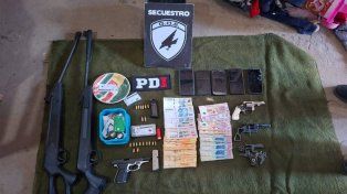 Cinco allanamientos por microtráfico: dos hombres detenidos en Santo Tomé y Laguna Paiva