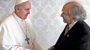 El Papa Francisco recibió al premio Nobel Pérez Esquivel y al líder qom Félix Díaz