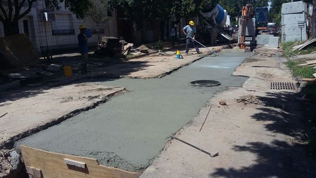 El desagüe Mariano Comas de la ciudad de Santa Fe presenta un 36% de avance