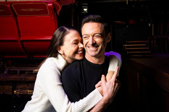 Hugh Jackmann y Sutton Foster para The New York Times