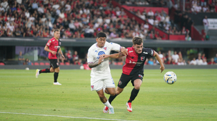 Luciano volvió a jugar y lo hizo por primera vez con Fabbiani. Siempre dije que tenía que estar preparado, sostuvo.