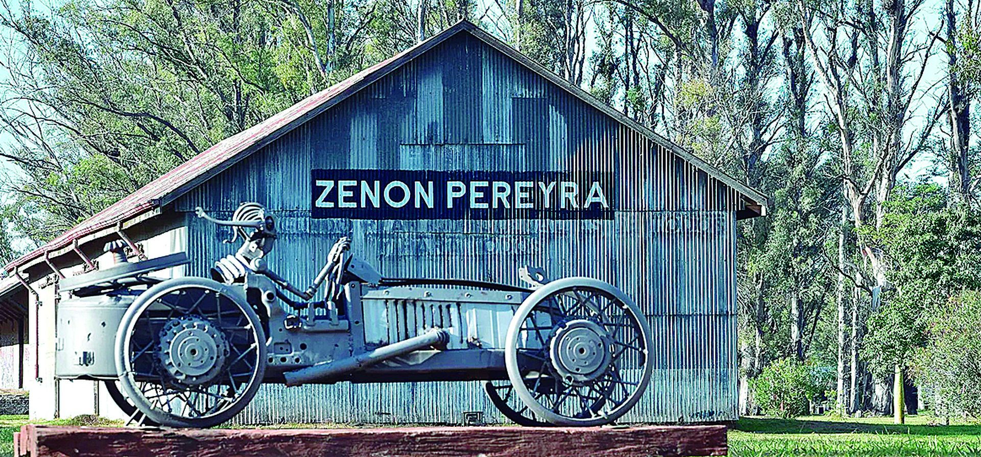 Zenón Pereyra, el pueblo masónico con legado automovilístico