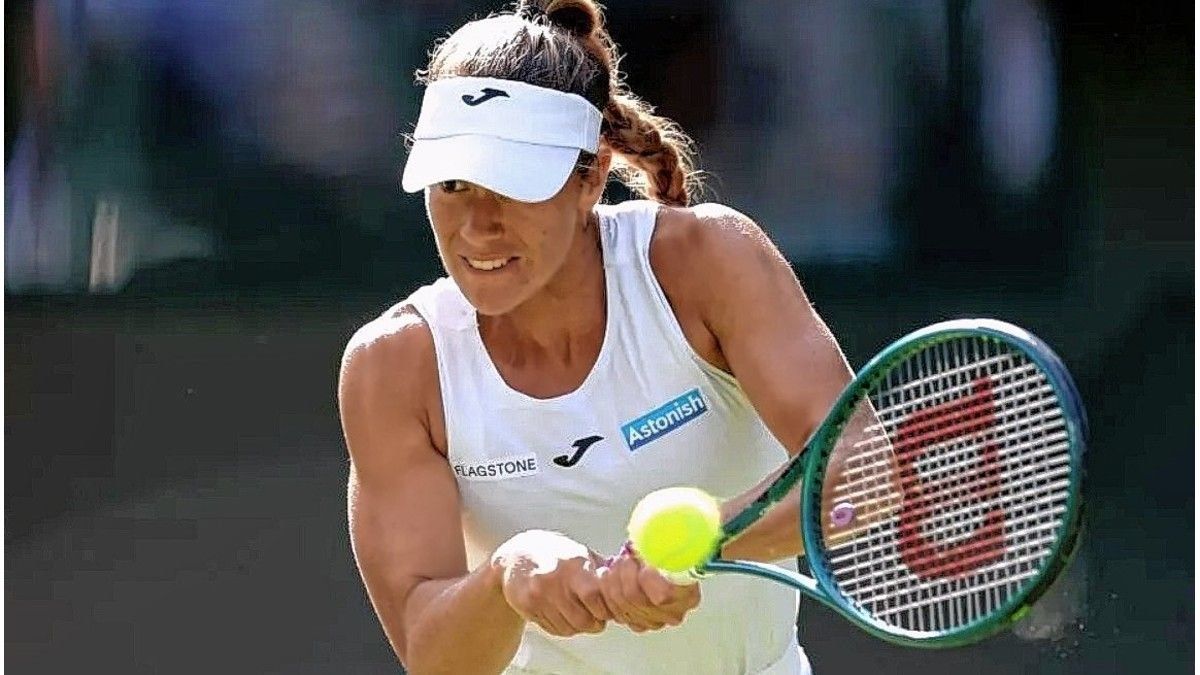 Mirá el récord que alcanzó Solana Sierra en Wimbledon