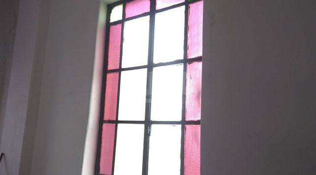 Ventana original de la Casa Cingolani