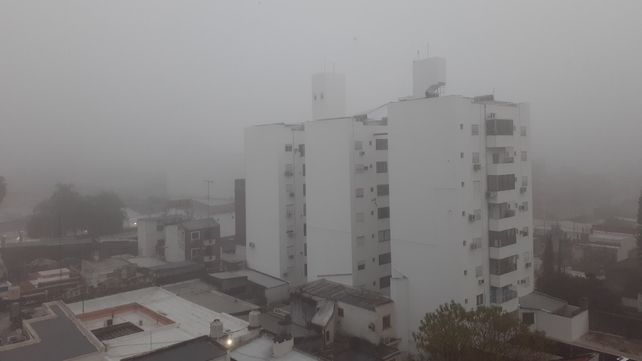 Niebla en Paraná