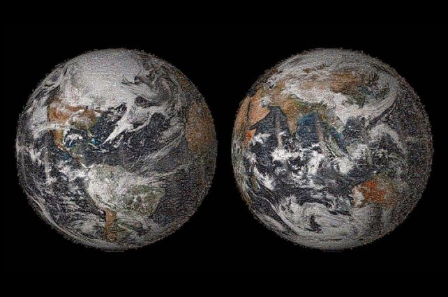 Mirá la selfie global de la Nasa