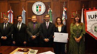 Autoridades del IUNIR junto al Cónsul General de Italia en Rosario y autoridades de Università per Stranieri di Perugia –Italia en su visita a nuestra ciudad