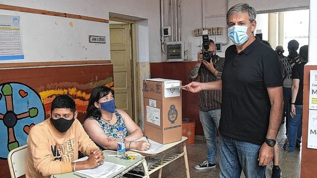 El intendente Emilio Jatón&nbsp;