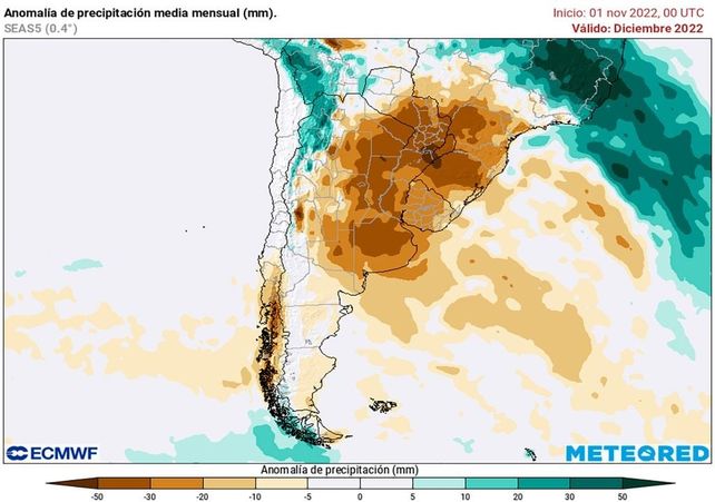 Diciembre llega con temperaturas superiores a la media y pocas lluvias