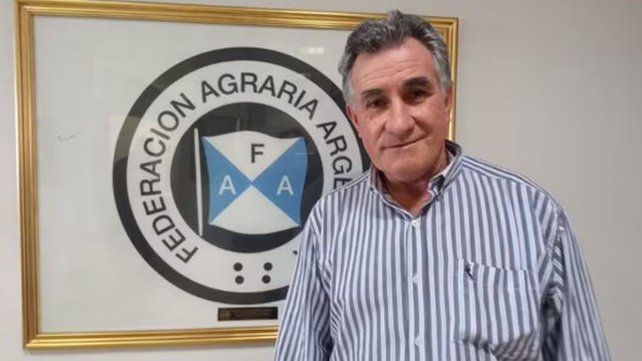 El presidente de Federación Agraria El presidente de Federación Agraria