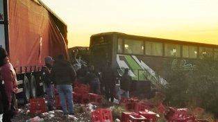 Un colectivo con pasajeros de Paraná, Santa Fe y Santo Tomé fue chocado por un camión en la ruta 11 en Mansilla, Formosa. Murieron tres personas