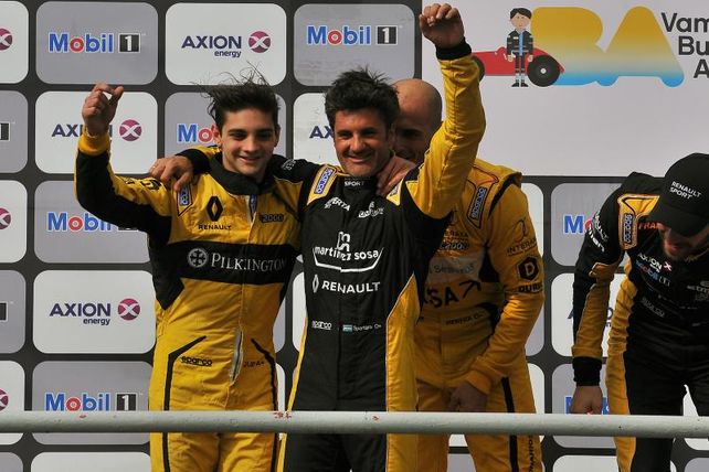 Manuel Luque y Emiliano Spataro fueron segundos en Buenos Aires